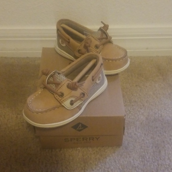 Sperry Shoresider Jr/Linen - Picture 2 of 4